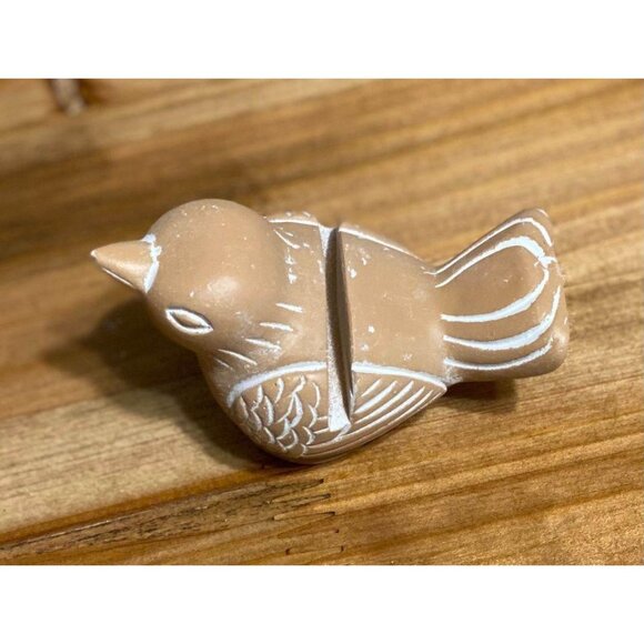 Set of 4 bird place card holders picture holders small bird decoration figurines - Picture 2 of 5